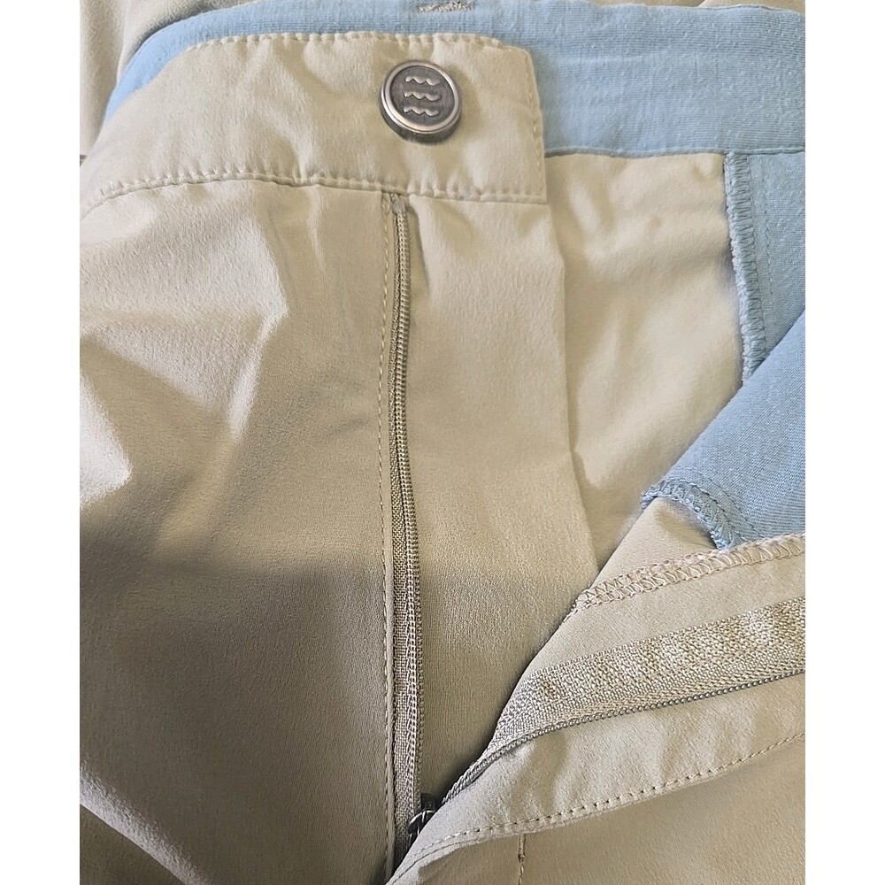 Free Fly Men's Shorts Breeze Khaki Tan Chino Performance Active, Size 38 - Picture 8 of 10
